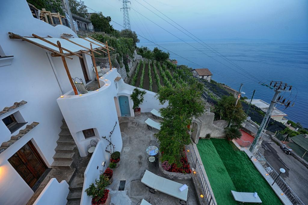 Вілла La Casa Del Melograno Фуроре Екстер'єр фото